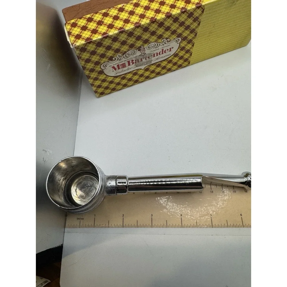 Vintage Mr. Bartender Mr Bar Laddie Shot‎ Glass, Corkscrew & Bottle Opener 1A115